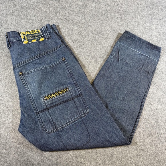 Paco Gil Other - Vintage PACO Jeans Mens 33x30 Blue Medium Wash Straight Leg Denim Workwear Y2K